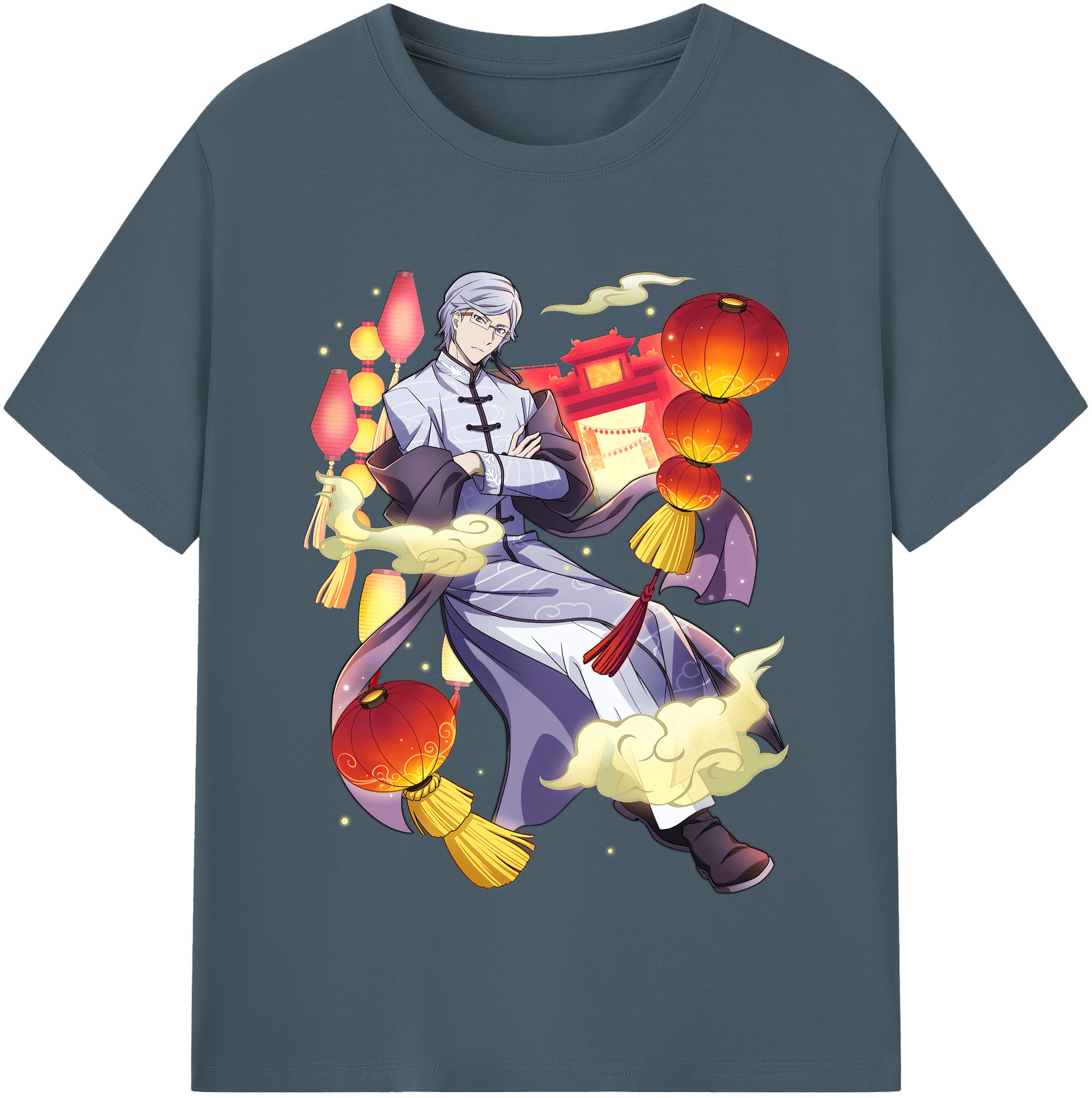 （画像用） 文豪ストレイドッグス Bungo Stray Dogs 綿100％半袖Tシャツ（フロントプリント）